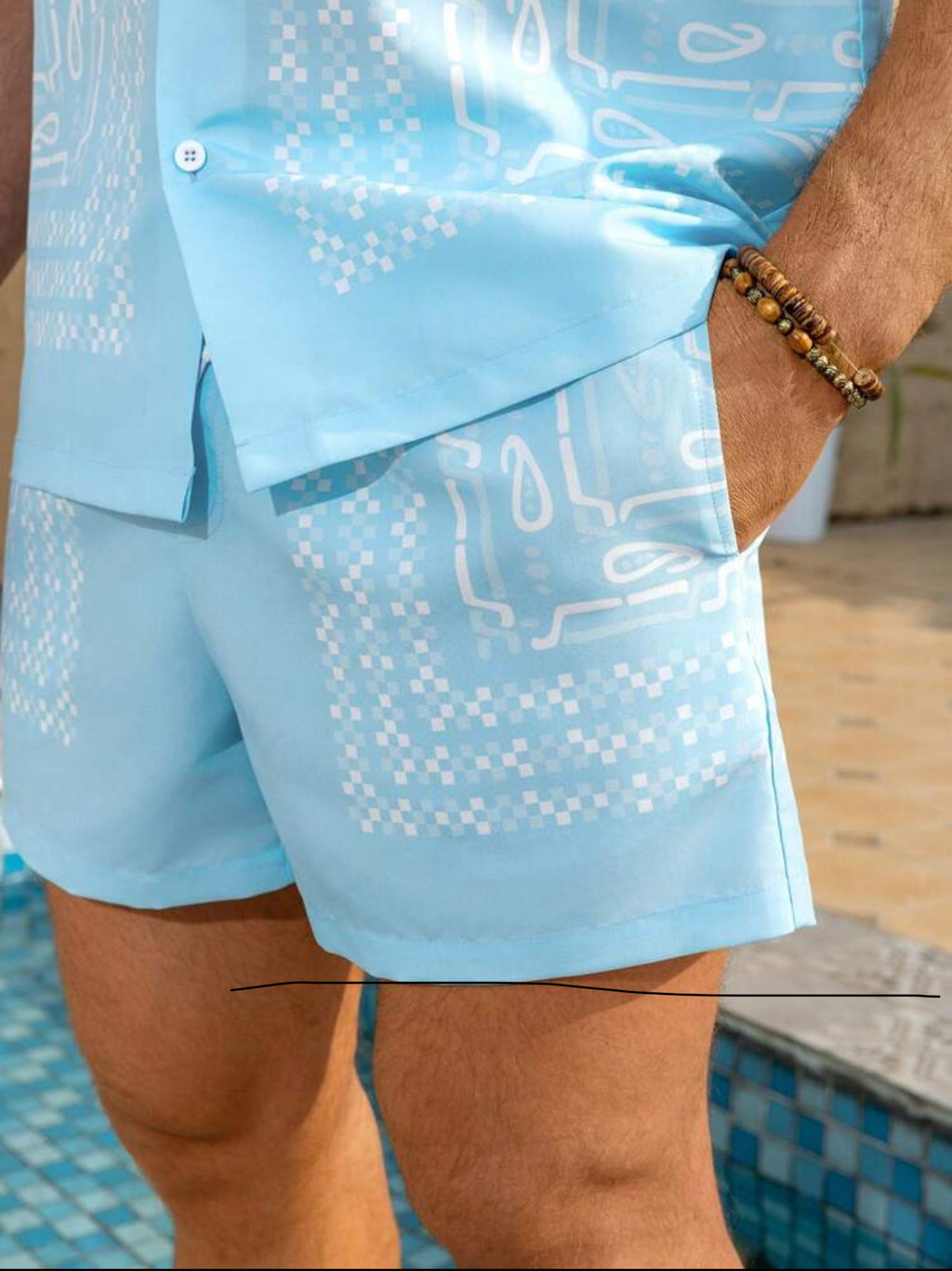 Blue Mirage Set – Hawaïen & Chic
