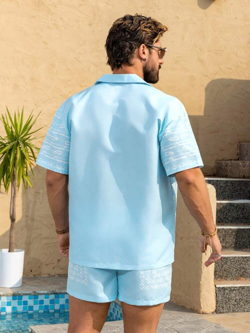 Blue Mirage Set – Hawaïen & Chic